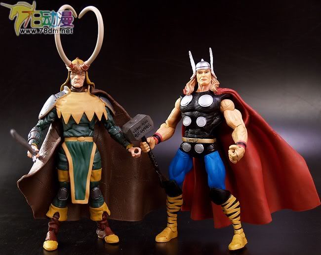 Marvel Legends Series 13 Onslaught Series 惊奇漫画传奇系列可动玩具 第13代 Loki 洛基