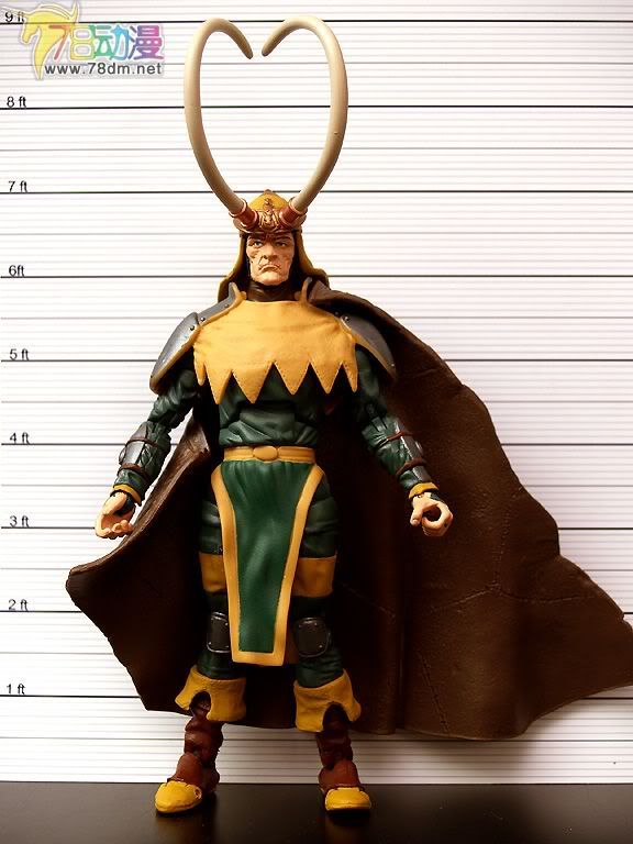 Marvel Legends Series 13 Onslaught Series 惊奇漫画传奇系列可动玩具 第13代 Loki 洛基