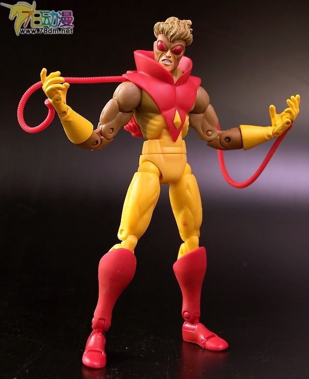 Marvel Legends Series 13 Onslaught Series 惊奇漫画传奇系列可动玩具 第13代 Pyro 火人