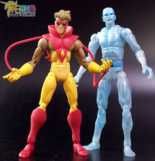 Marvel Legends Series 13 Onslaught Series 惊奇漫画传奇系列可动玩具 第13代 Pyro 火人