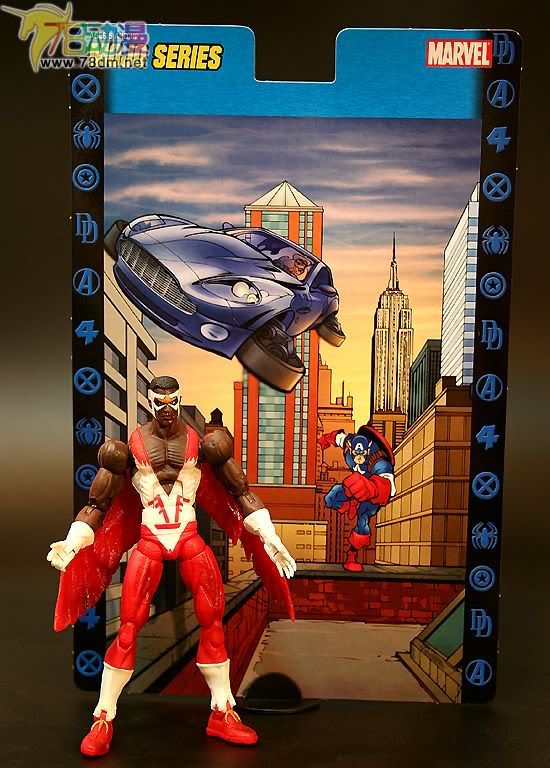 Marvel Legends Series 14 Mojo Series 惊奇漫画传奇系列可动玩具 第14代 Falcon 猎鹰