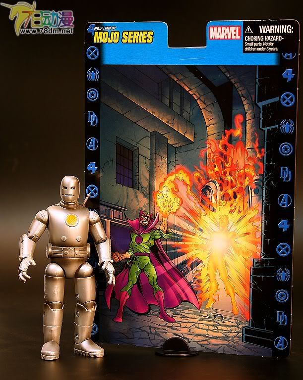 Marvel Legends Series 14 Mojo Series 惊奇漫画传奇系列可动玩具 第14代 First Appearance Iron Man 初次登场 钢铁侠