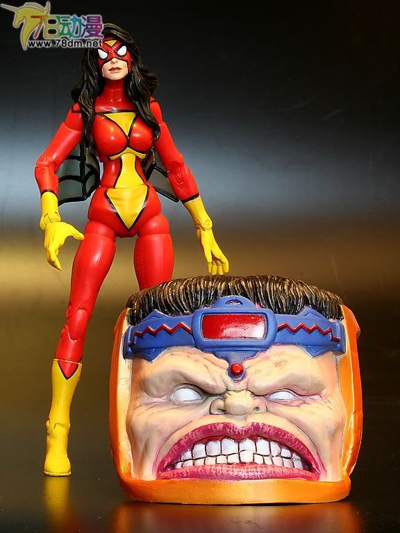 Marvel Legends Series 15 MODOK Series 惊奇漫画传奇系列可动玩具 第15代 Spider-Woman 蜘蛛女