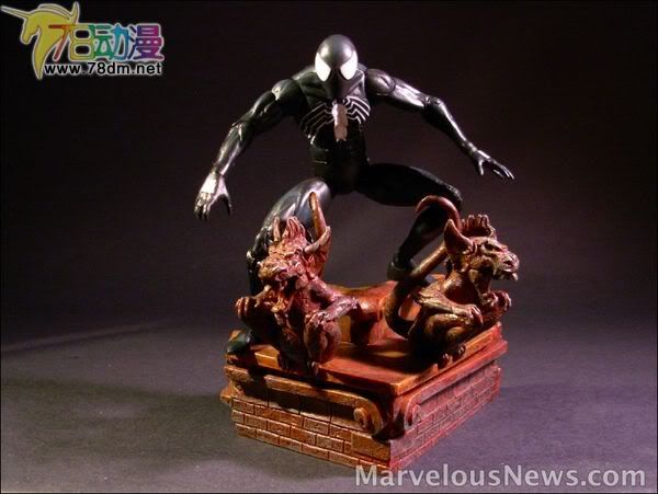 MARVEL SELECT 惊奇漫画精选系列 Symbiote Spider-Man 黑色蜘蛛侠