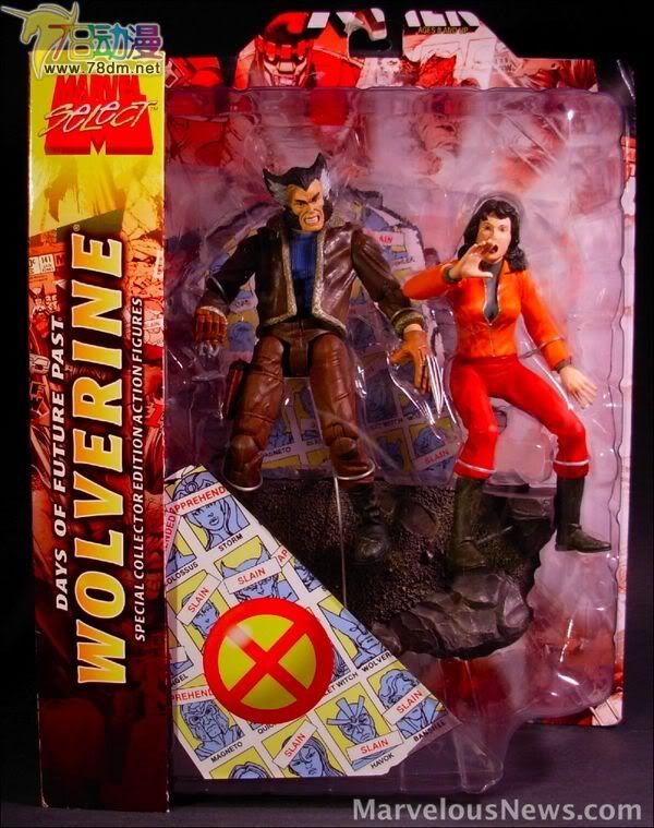 MARVEL SELECT 惊奇漫画精选系列 Days of Future Past Wolverine 金刚狼