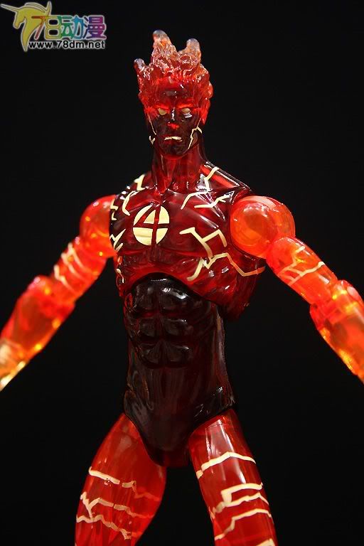 Marvel Universe Series 1  惊奇漫画宇宙系列 第1代 Human Torch 霹雳火 点火