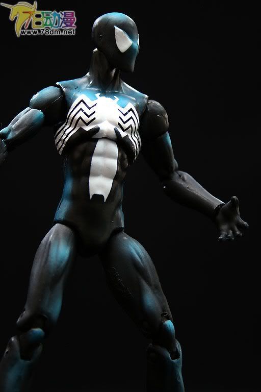 Marvel Universe Series 3  惊奇漫画宇宙系列 第3代 Symbiot Spider-Man  黑蜘蛛侠