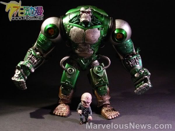 无敌浩克可动系列玩具 第2代 Mecha Hulk w/ Gremlin 机械绿巨人