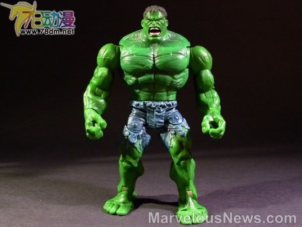 绿巨人电影版可动系列玩具 第3代 Super Poseable Hulk 超级姿态浩克