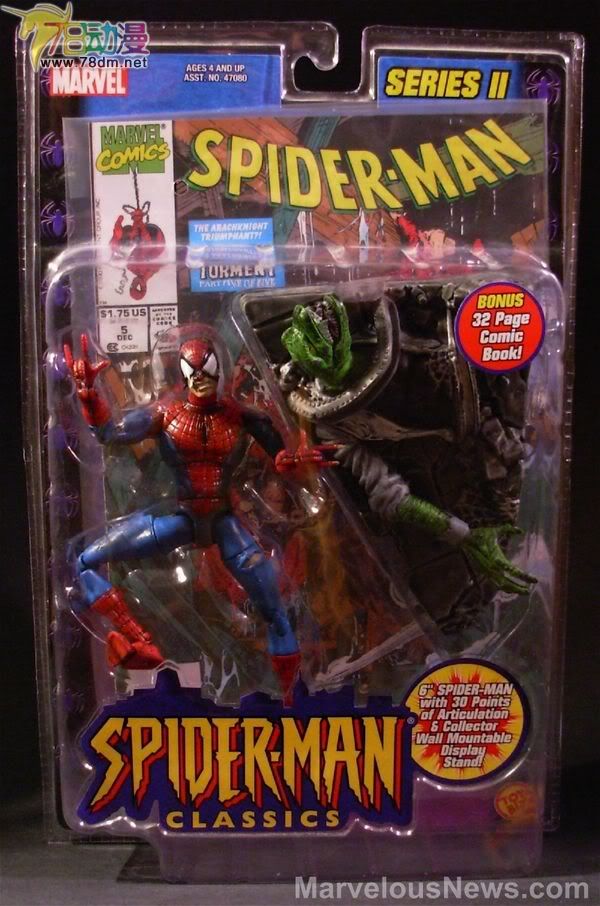 蜘蛛侠经典系列 第2代 Battle Ravaged Spider-Man 战损蜘蛛侠