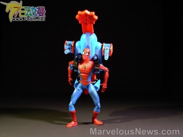 蜘蛛侠可动系列 第13代 Aqua Blast Spider-Man 蛛网发射器蜘蛛侠
