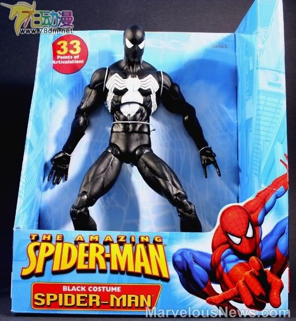 Amazing蜘蛛侠 12寸系列 Black Costume Spider-Man 黑蜘蛛侠
