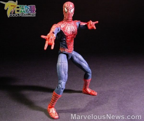 蜘蛛侠电影版第一部 第1代 Super Poseable Spider-Man 蜘蛛侠