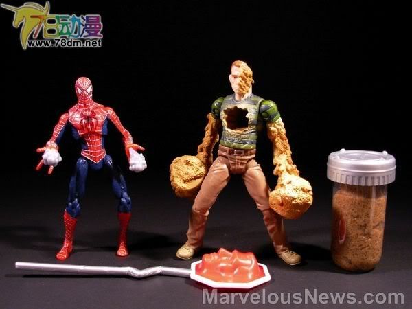 蜘蛛侠电影版第三部 软泥攻击系列 Hammer Attack Sandman 沙人猛击