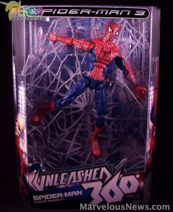 蜘蛛侠电影版第三部 Unleashed 360系列 Spider-Man 蜘蛛侠