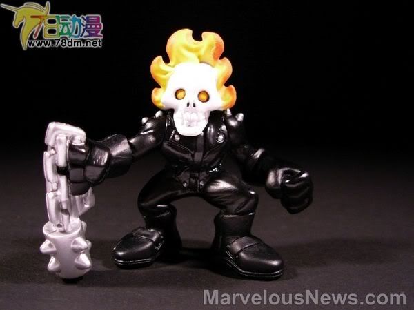 惊奇漫画超级英雄小队 第2代 Punisher & Ghost Rider 惩罚者与恶灵骑士