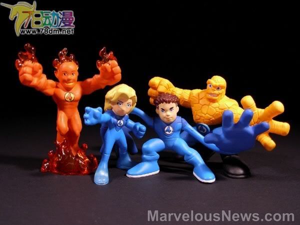 惊奇漫画超级英雄小队 第3代 Mr. Fantastic & Super Skrull 神奇先生与超级斯克鲁尔人
