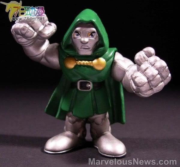 惊奇漫画超级英雄小队 第3代 Invisible Woman & Doctor Doom 隐形女与末日博士