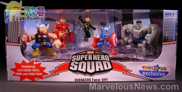 超级英雄小队 5人套装 复仇者对峙套装 Toys R Us限定版