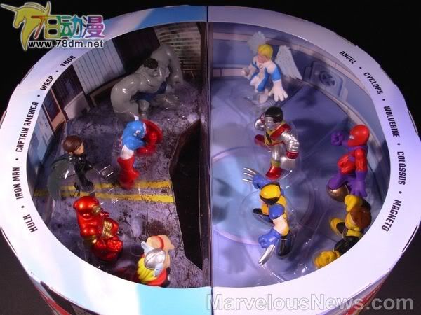 超级英雄小队 5人套装 复仇者对峙套装 Toys R Us限定版
