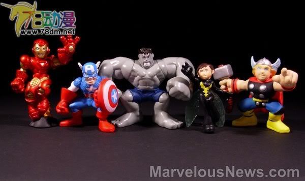 超级英雄小队 5人套装 复仇者对峙套装 Toys R Us限定版