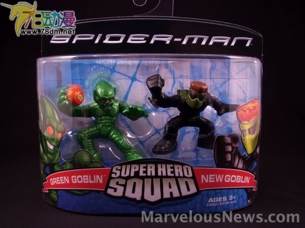 蜘蛛侠超级英雄小队 第3代 Green Goblin & New Goblin 绿魔与新绿魔