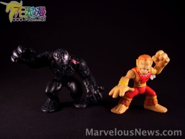 蜘蛛侠超级英雄小队 第3代 Venom & Puma 毒液与美洲狮