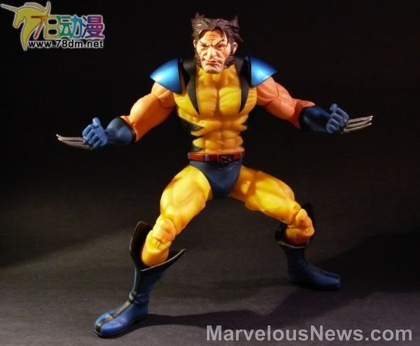 X战警经典系列 Wolverine (Unmasked) 12寸无面具金刚狼