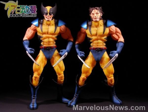 X战警经典系列 Wolverine (Unmasked) 12寸无面具金刚狼