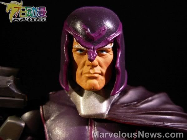 X战警可动系列 第1代 Super Poseable Magneto 超级形态 万磁王