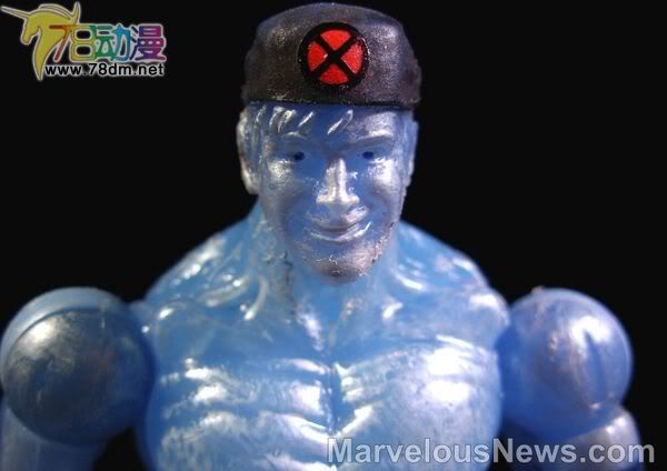X战警可动系列 第3代 Ultimate Iceman (Variant 1) 终极兵人特别版