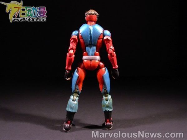 X战警可动系列 摩托版 X-Treme Mutant Cycle Cyclops 独眼龙与摩托车
