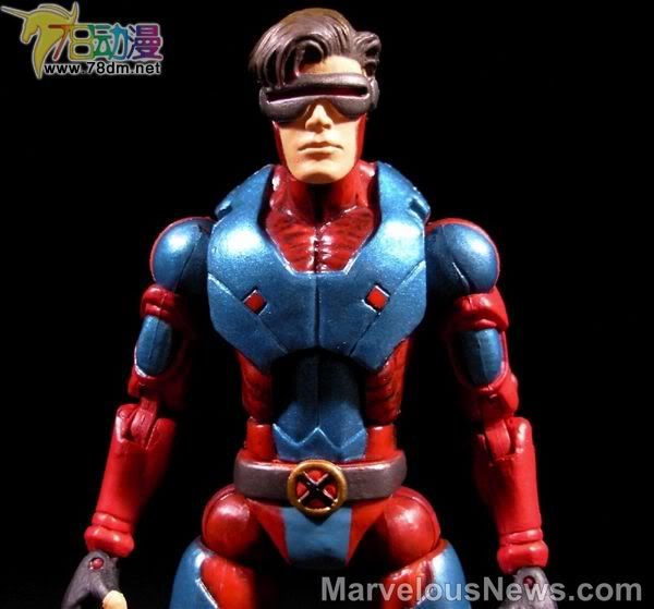 X战警可动系列 摩托版 X-Treme Mutant Cycle Cyclops 独眼龙与摩托车