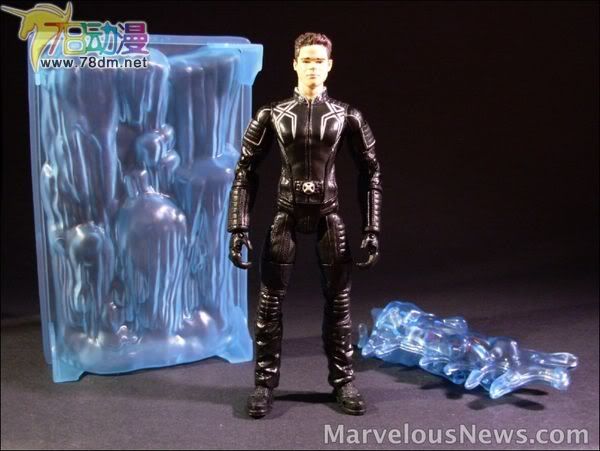 X战警电影版2 第2代 Super Poseable Iceman 冰人