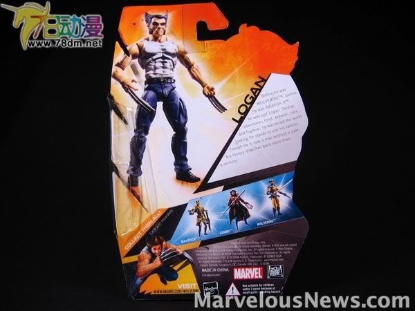 金刚狼前传 第1代（漫画版）Logan 罗根