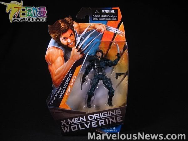 金刚狼前传 第1代（漫画版）Strike Mission Wolverine 攻击任务金刚狼