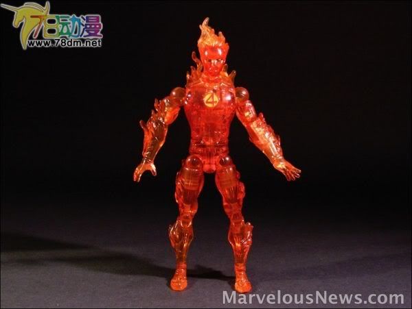 Fantastic Four Series 1 神奇四侠可动系列玩具 第1代 霹雳火