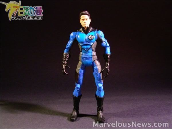 神奇四侠电影版1可动系列玩具 6寸系列第1代 Mr. Fantastic w/ Snap-On Bendy Attachments 神奇先生