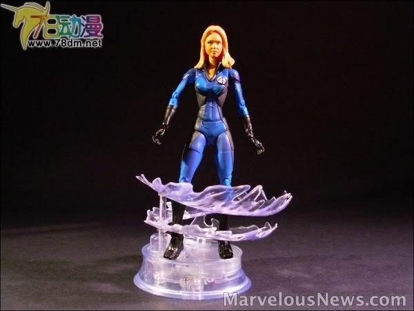 神奇四侠电影版1可动系列玩具 6寸系列第1代 Power Blast Invisible Woman 隐形女