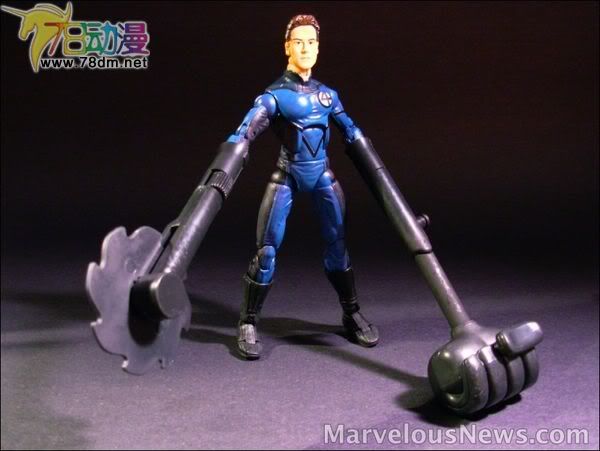神奇四侠电影版1可动系列玩具 6寸系列第2代 Shape-Shifting Mr. Fantastic 神奇先生