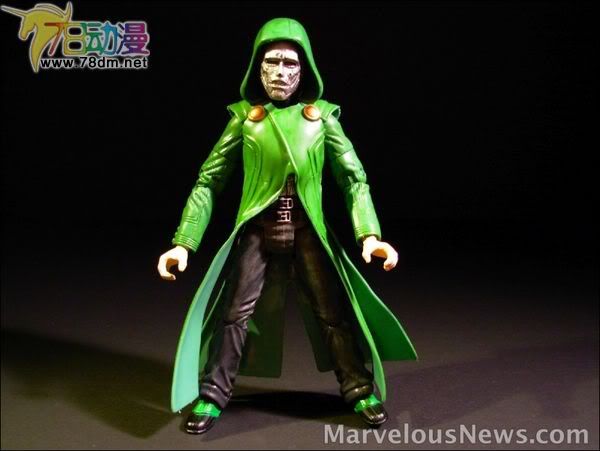 神奇四侠电影版1可动系列玩具 6寸系列第4代 Dr. Doom w/ Traffic Light and Mask 末日博士