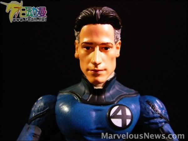 神奇四侠电影版1可动系列玩具 6寸系列第5代 Rubberized Mr. Fantastic 神奇先生