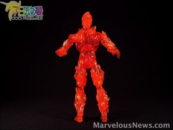 神奇四侠电影版2可动系列玩具 第1代 Blast Off Human Torch 霹雳火