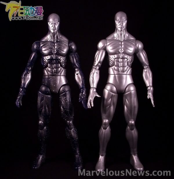 神奇四侠可动玩具 Cosmic Silver Surfer (Target Exclusive) 12寸银影侠