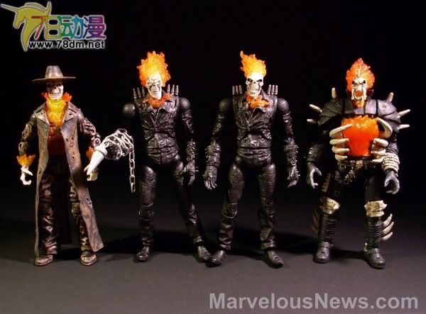 恶灵骑士电影版可动系列玩具 第1代 Vengeance 复仇骑士