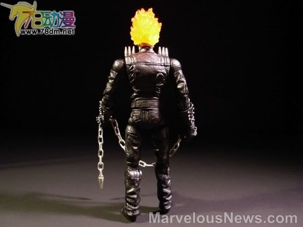 恶灵骑士电影版可动系列玩具 第2代 Chain Attack Ghost Rider 锁链攻击 恶灵骑士
