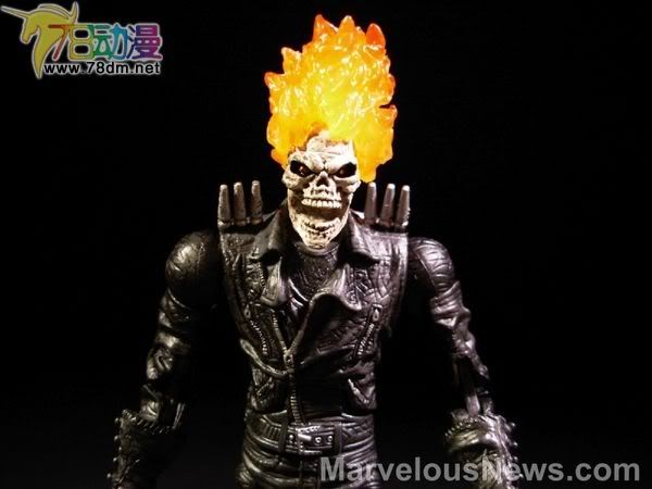 恶灵骑士电影版可动系列玩具 第2代 Chain Attack Ghost Rider 锁链攻击 恶灵骑士
