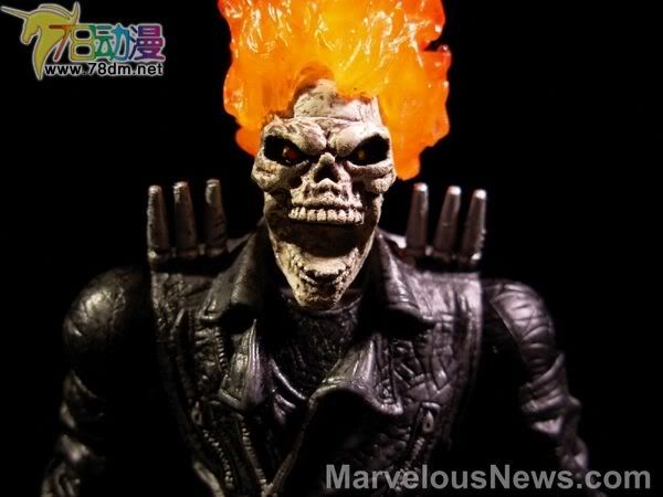 恶灵骑士电影版可动系列玩具 第2代 Chain Attack Ghost Rider 锁链攻击 恶灵骑士