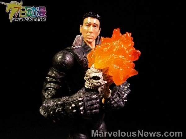 恶灵骑士电影版可动系列玩具 第2代 Chain Attack Ghost Rider 锁链攻击 恶灵骑士