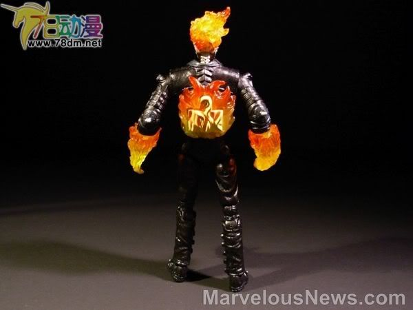 恶灵骑士电影版可动系列玩具 第2代 Flame Fist Ghost Rider 火拳恶灵骑士